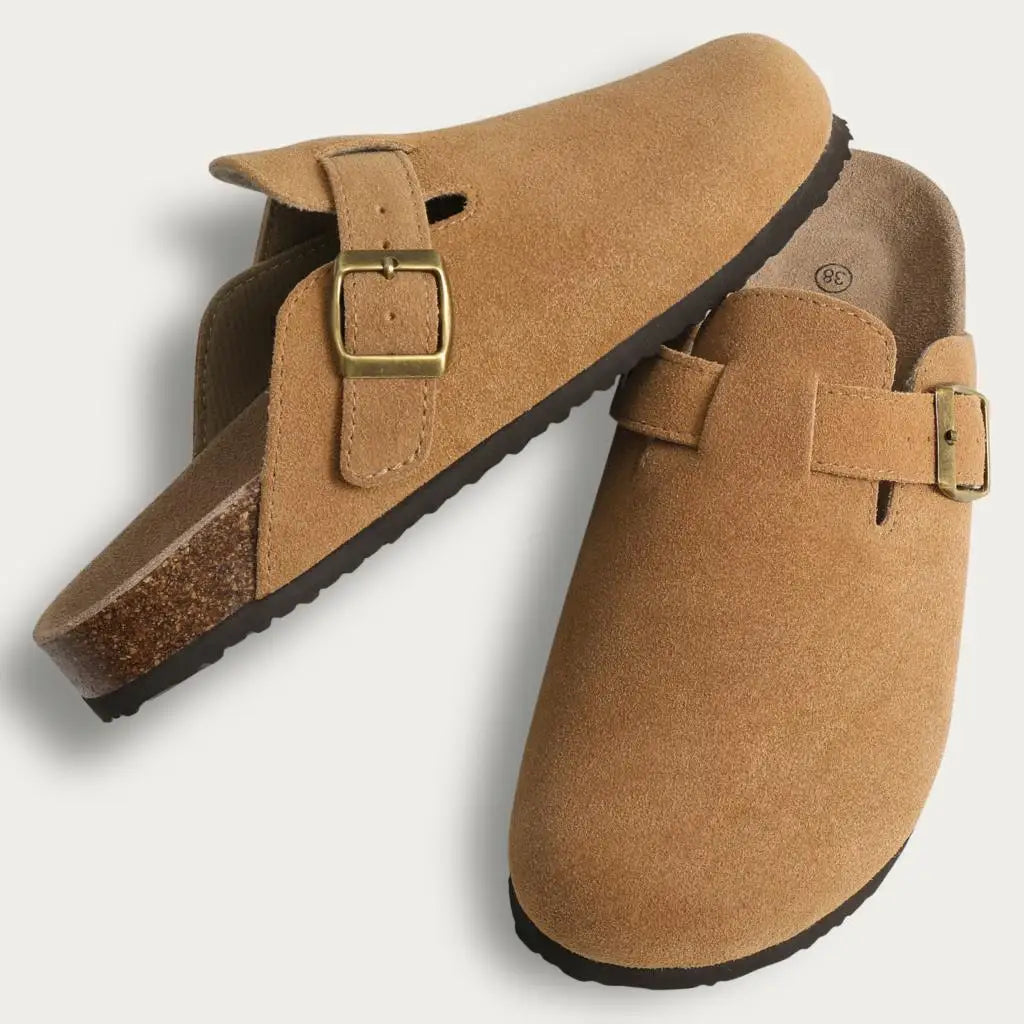Belnore Suede Clogs