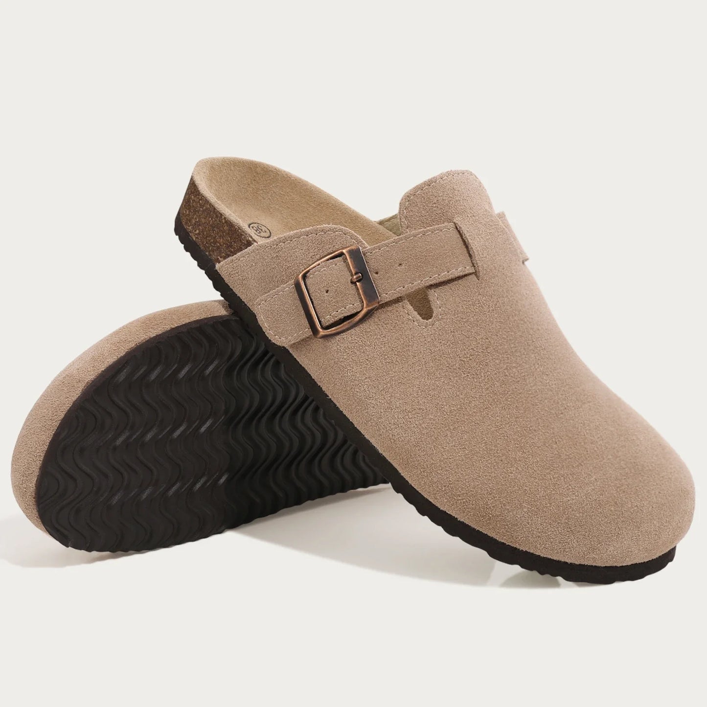 Belnore Suede Clogs