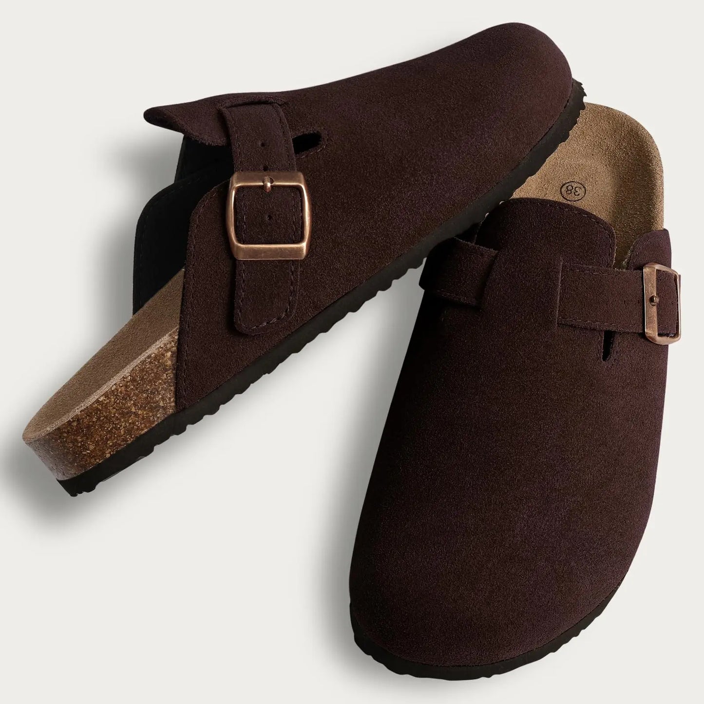 Belnore Suede Clogs
