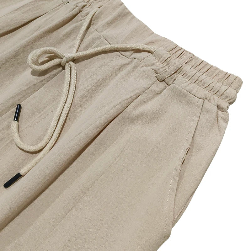 Zanzibar Wide Linen Pants