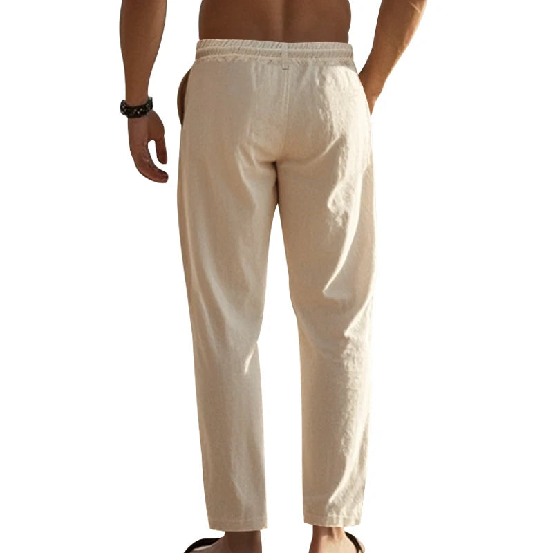 Zanzibar Wide Linen Pants