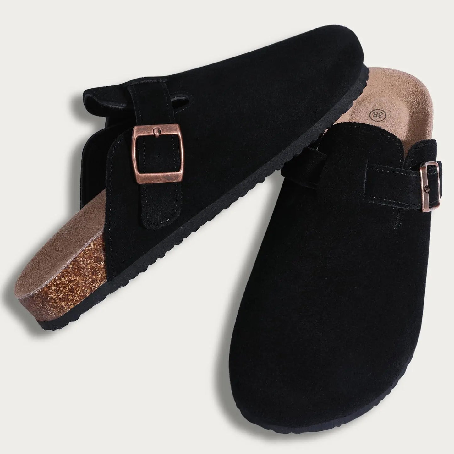 Belnore Suede Clogs