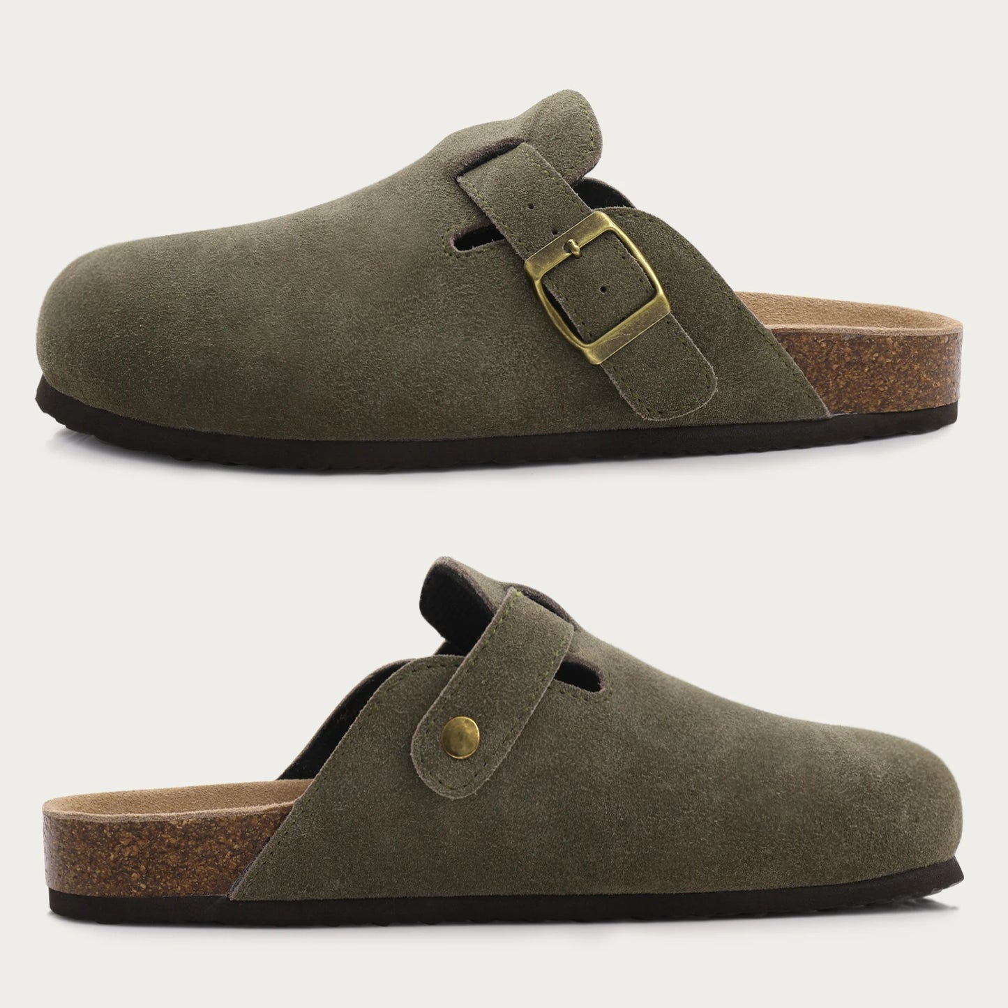 Belnore Suede Clogs