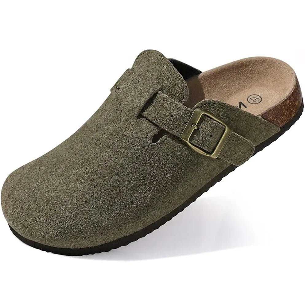 Belnore Suede Clogs