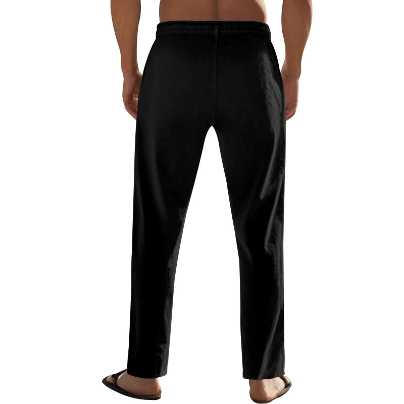 Zanzibar Wide Linen Pants