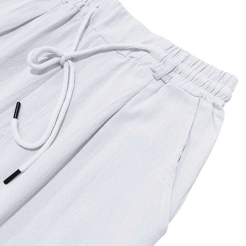 Zanzibar Wide Linen Pants