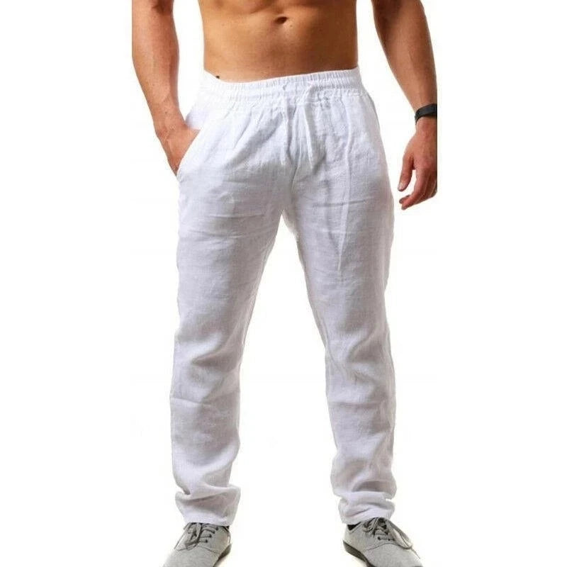 Doha Linen Pantalon