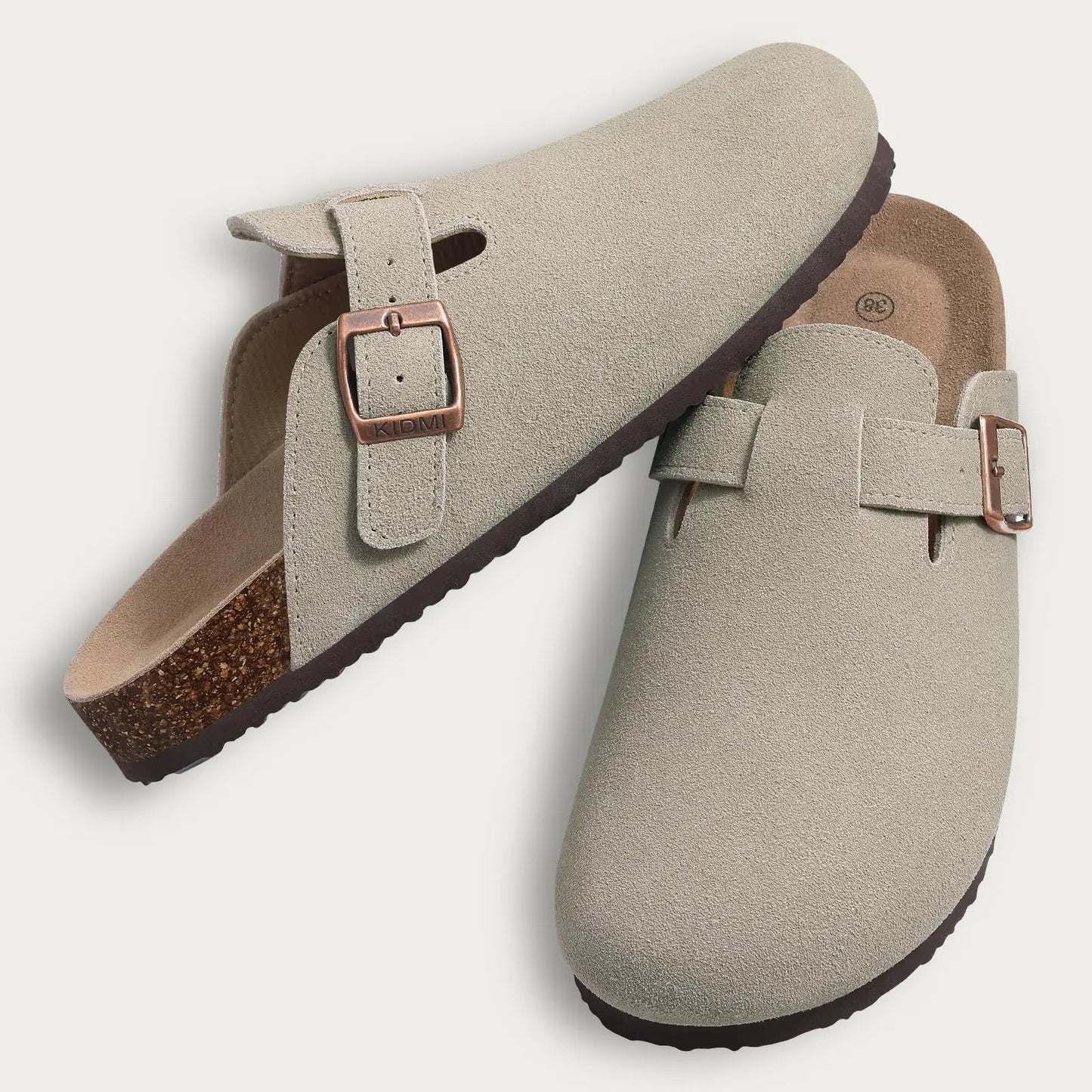 Belnore Suede Clogs