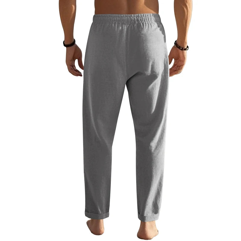 Zanzibar Wide Linen Pants