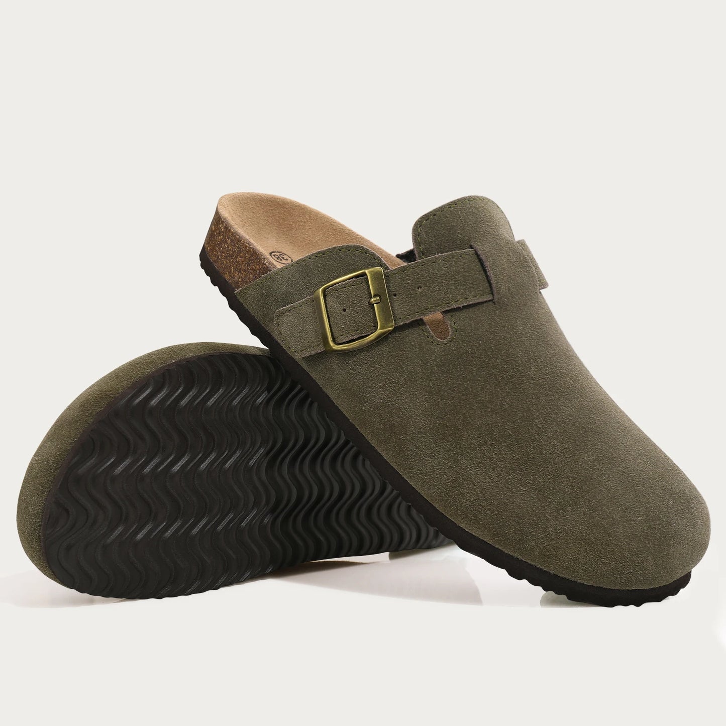 Belnore Suede Clogs