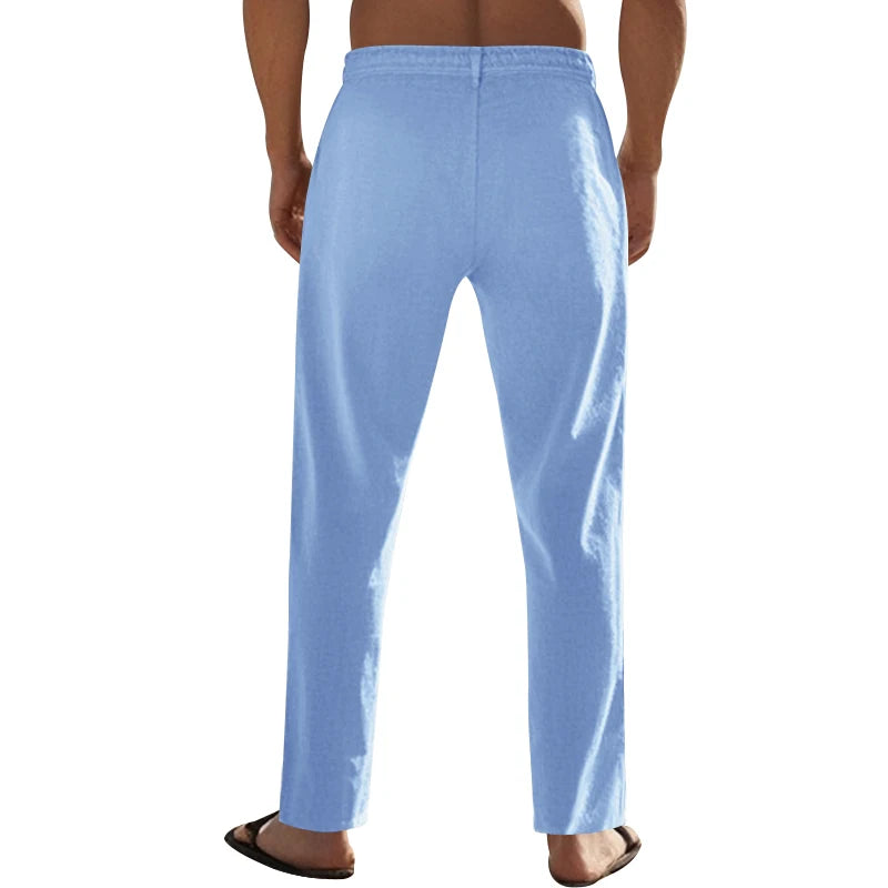 Zanzibar Wide Linen Pants