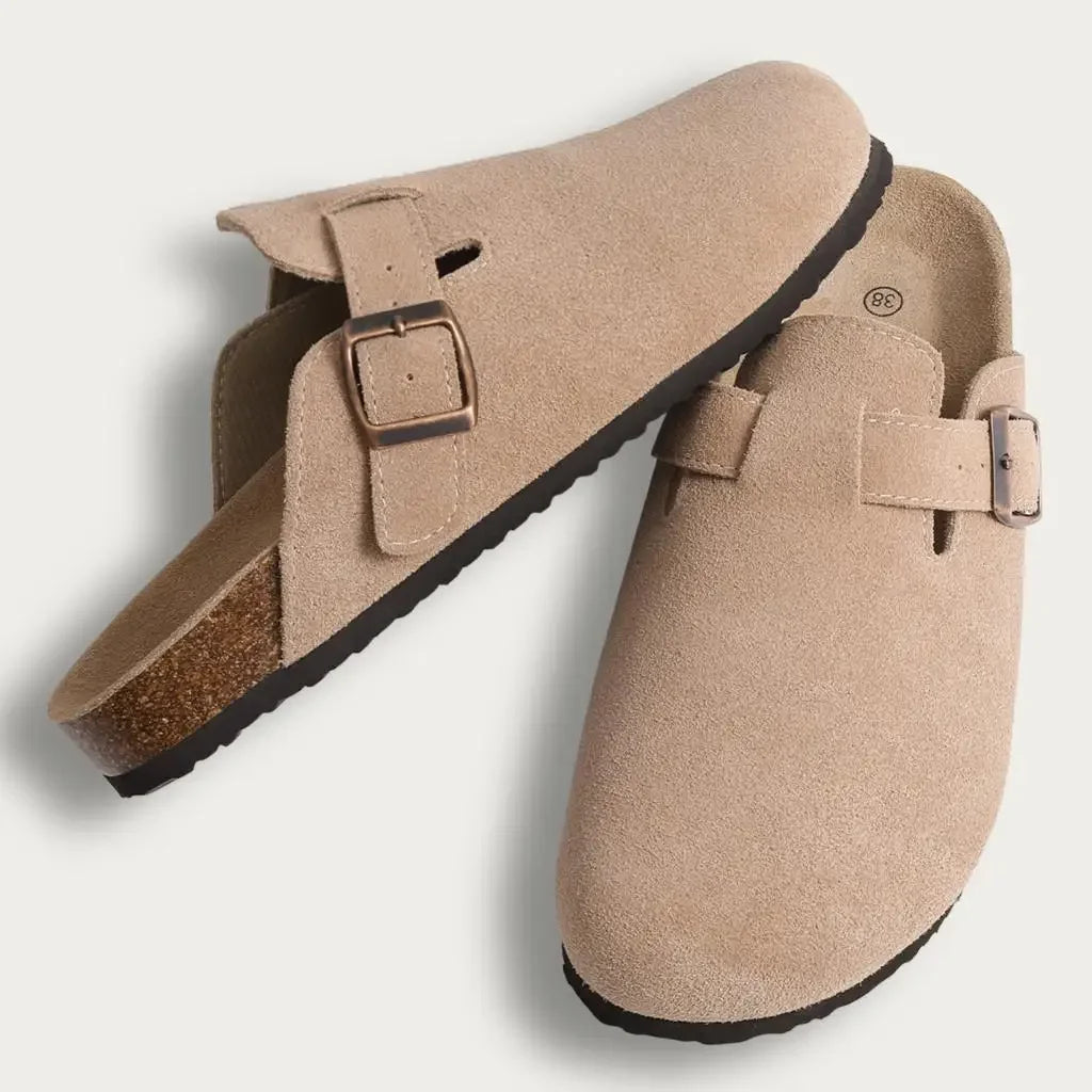 Belnore Suede Clogs