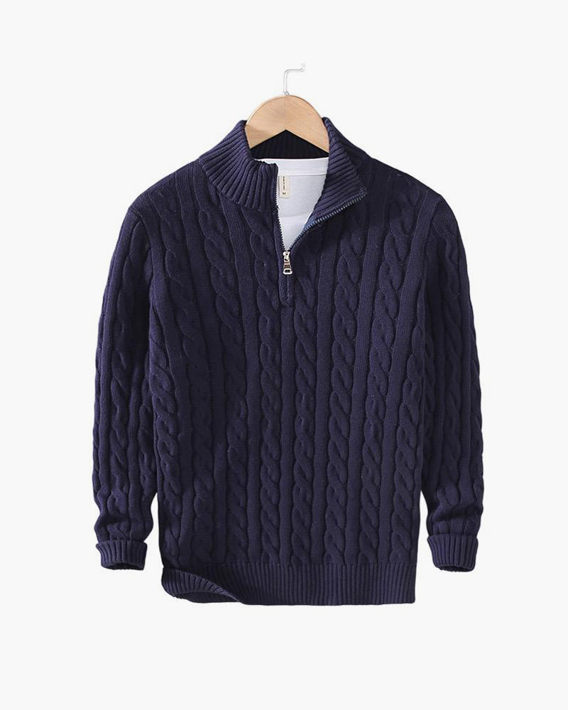 Aspen Half Zipped Sweater