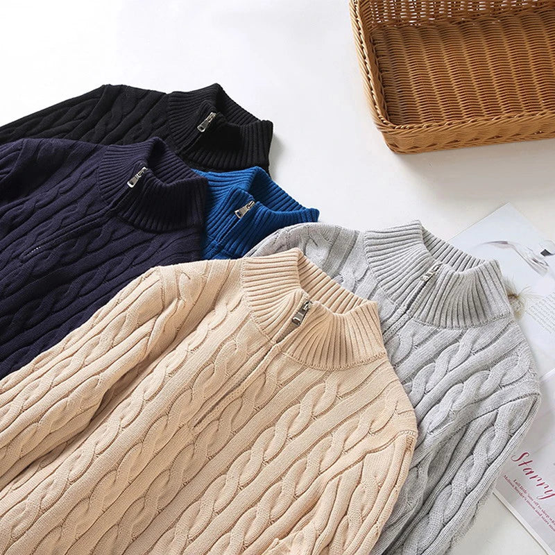 Aspen Half Zipped Sweater