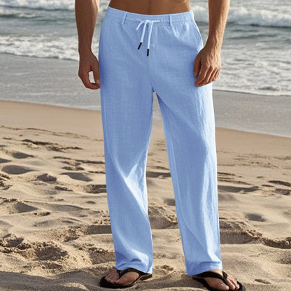 Zanzibar Wide Linen Pants