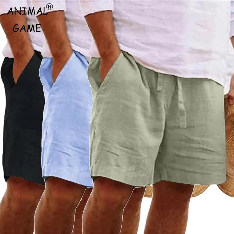 Cairo Premium Linen Shorts