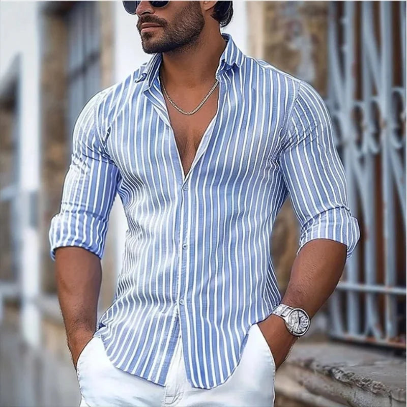 St tropez striped shirt