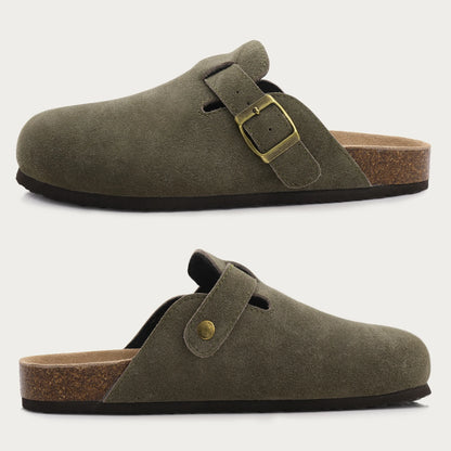 Belnore Suede Clogs