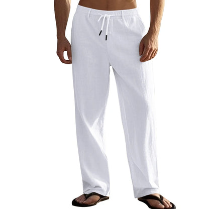Zanzibar Wide Linen Pants
