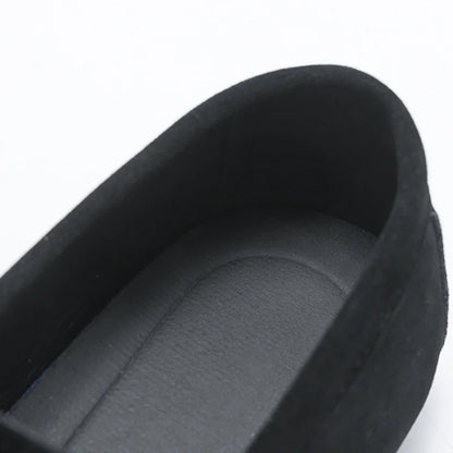 Suede Driver Loafers