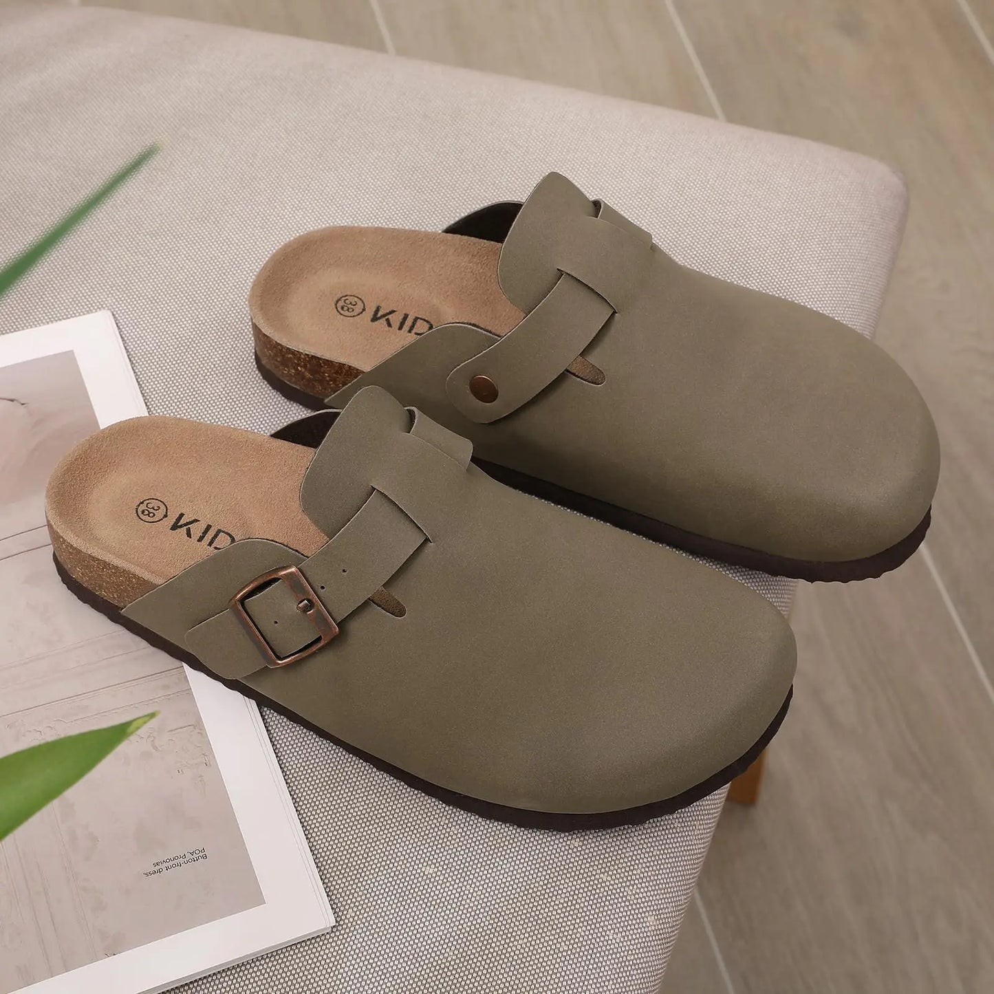 Belnore Suede Clogs