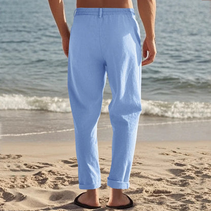 Zanzibar Wide Linen Pants