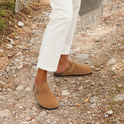 Belnore Suede Clogs