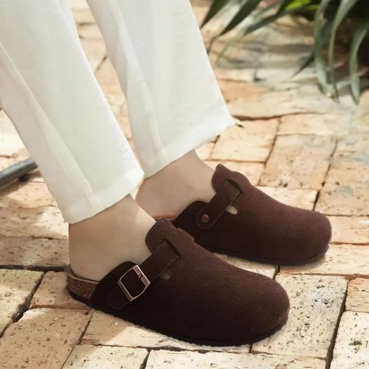 Belnore Suede Clogs
