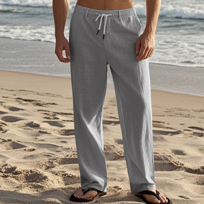 Zanzibar Wide Linen Pants
