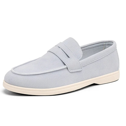 Belnore Suede Penny Loafers