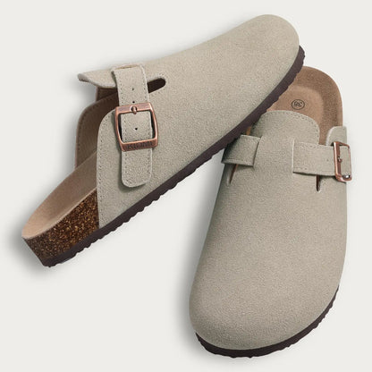 Belnore Suede Clogs