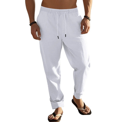 Zanzibar Wide Linen Pants