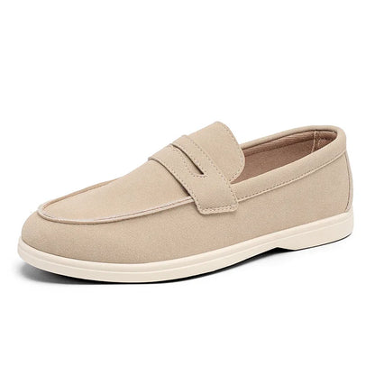 Belnore Suede Penny Loafers